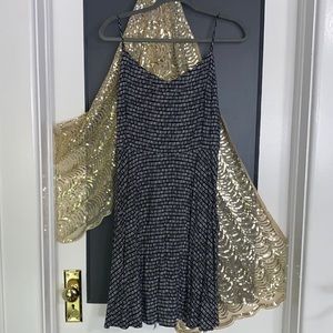 XXL Old Navy Black and White pattern Sundress.